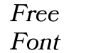 Bookmania W05 Regular Italic