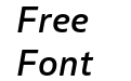 Boreal Medium Italic