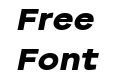 Bornia Black Italic Bornia Black Italic