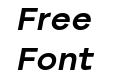 Bornia Bold Italic Bornia Bold Italic