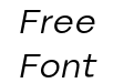 Bornia Regular Italic Bornia Regular Italic