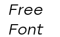 Bornia Regular Italic Bornia Regular Italic