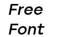 Bornia Semibold Italic Bornia Semibold Italic