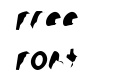 Ampere SmallCaps SuperCondensed Italic