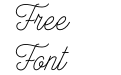 Bowline Script Thin