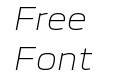 Boxley Extra Light Italic