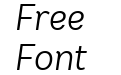 Brahmana Regular Italic Brahmana Regular Italic
