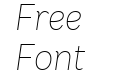 Brahmana Thin Italic Brahmana Thin Italic