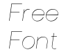 Brasley Thin Italic