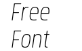 Brilk Extra Light Italic