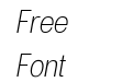 Britanica Light Condensed Italic