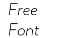 Brooklyn Heritage Sans Thin Italic Brooklyn Heritage Sans Thin Italic