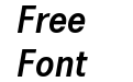 Brossa Semi Condensed Semibold Italic Brossa Semi Condensed Semibold Italic