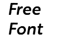 Brother1816 Printed Medium Italic