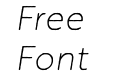 Brother1816 Printed Thin Italic Brother1816 Printed Thin Italic