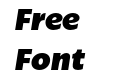 Bruna Black Italic Bruna Black Italic