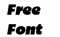 Bruna Heavy Italic Bruna Heavy Italic