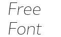 Bw Glenn Sans DEMO Thin Italic Bw Glenn Sans DEMO Thin Italic
