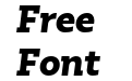 Bw Glenn Slab DEMO Extra Bold Italic Bw Glenn Slab DEMO Extra Bold Italic