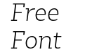 Bw Glenn Slab DEMO Light Italic