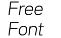 Bw Seido Raw Light Italic