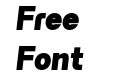 Byotone Extra Black Italic Byotone Extra Black Italic