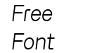 Byotone Extra Light Italic