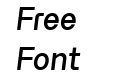 Byotone Medium Italic Byotone Medium Italic