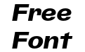 CA Spotnik W05 Extra Bold Italic CA Spotnik W05 Extra Bold Italic