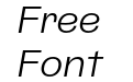 CA Spotnik W05 Light Italic CA Spotnik W05 Light Italic