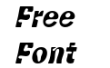 CF Numaposa Demo Italic CF Numaposa Demo Italic