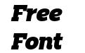 Cab Black Italic