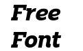 Cab Bold Italic