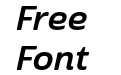Cabrito Sans Ext Bold Ital