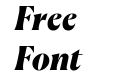 Canela Black Italic Canela Black Italic