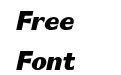 Canosa Black Italic Canosa Black Italic
