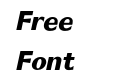 Canosa Extra Bold Italic Canosa Extra Bold Italic