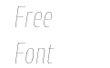 Cantiga Cnd Thin Italic Cantiga Cnd Thin Italic