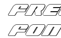 Capricus Outline Italic Capricus Outline Italic