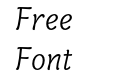 Capucine Basic Light Italic Capucine Basic Light Italic