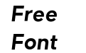 Causten Bold Oblique Causten Bold Oblique