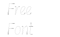 Cerulya CF Thin Italic Cerulya CF Thin Italic