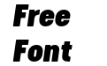 Cervo Neue Con W05 Black Italic Cervo Neue Con W05 Black Italic