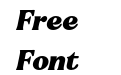 Charman Serif Black Italic Charman Serif Black Italic