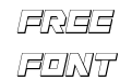 Liberty Island 3D Italic