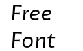 Chercan Italic Chercan Italic