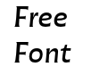 Chercan Medium Italic Chercan Medium Italic