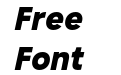 Chesna Grotesk Black Italic Chesna Grotesk Black Italic