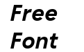 Chesna Grotesk Bold Italic Chesna Grotesk Bold Italic