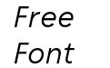 Chesna Grotesk Book Italic Chesna Grotesk Book Italic